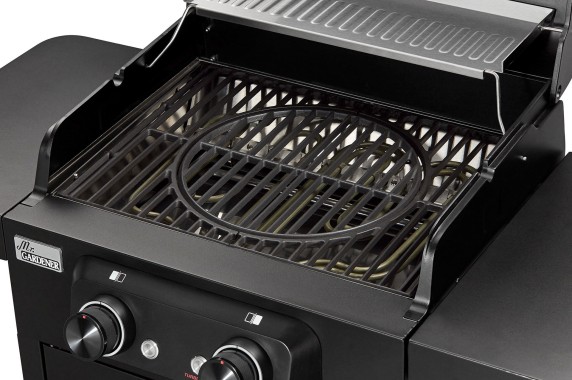 Mr. Gardener Elektrogrill Oregon, 50 x 39 cm, 4500 W, schwarz, 9751